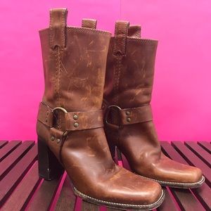 Mid calf boots by MK